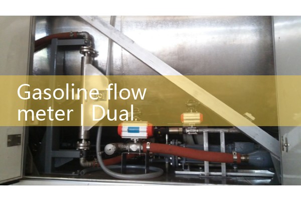 Gasoline flow meter